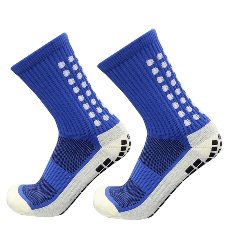 Unisex Non Slip Sport Soccer Socks, Breathable Comfortable Athletic  Football/basketball/hockey Sports Grip Socks With Rubber Dots For Men  Women2pcs